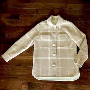 NWOT Reversible Banana Republic Shirt Jacket